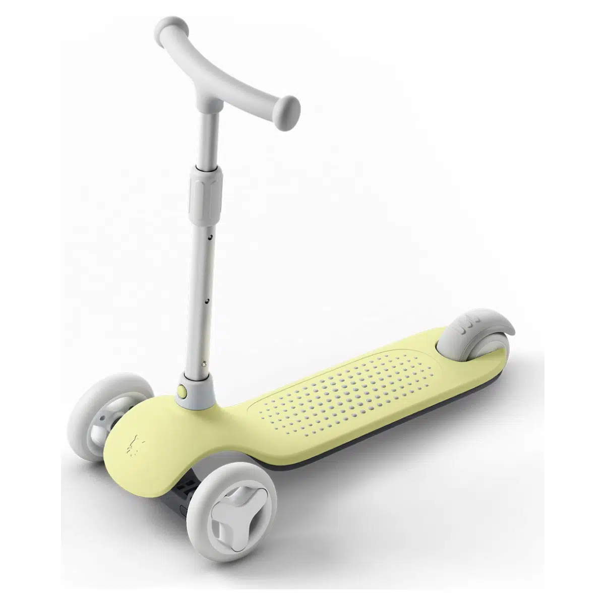 Mitu Işıklı Ayarlanabilir 3 Tekerlekli Scooter Sarı